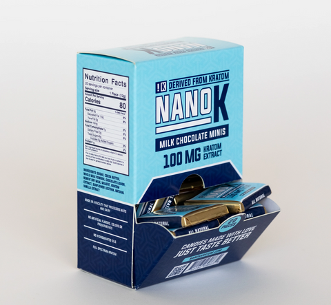 NANO K - Kratom Chocolate Single Pieces - 100MG