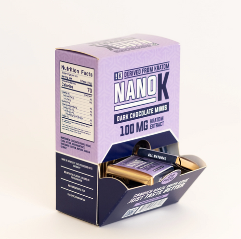 NANO K - Kratom Chocolate Single Pieces - 100MG