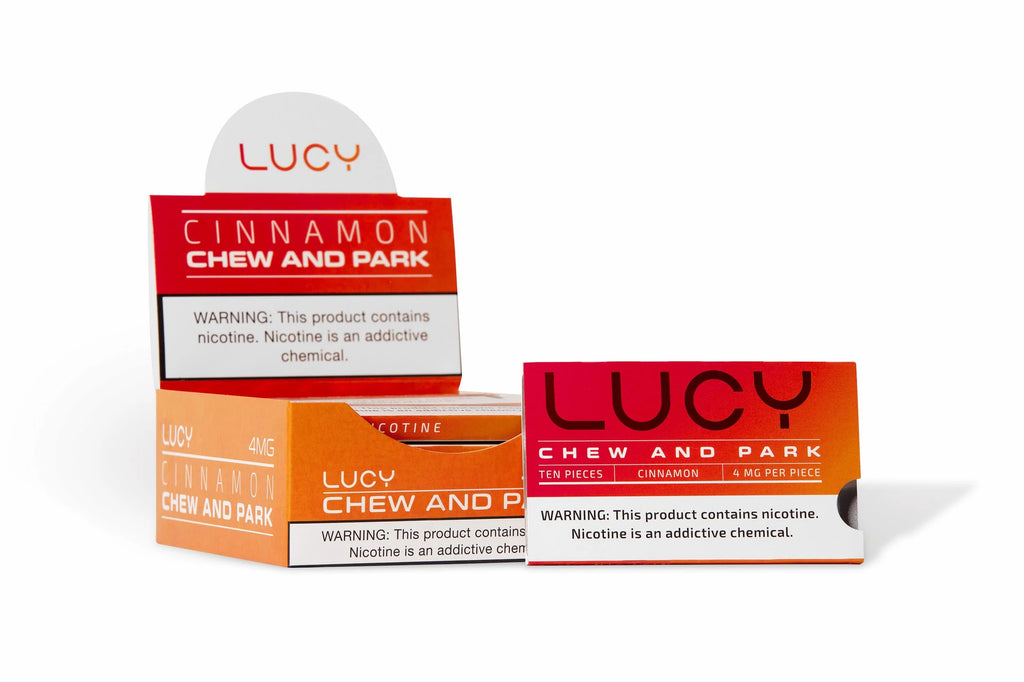 Lucy Chew Nic Gum Cinnamon (1 Pack) VPRSC