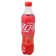 Coca Cola Strawberry (China) - Exotic Beverages