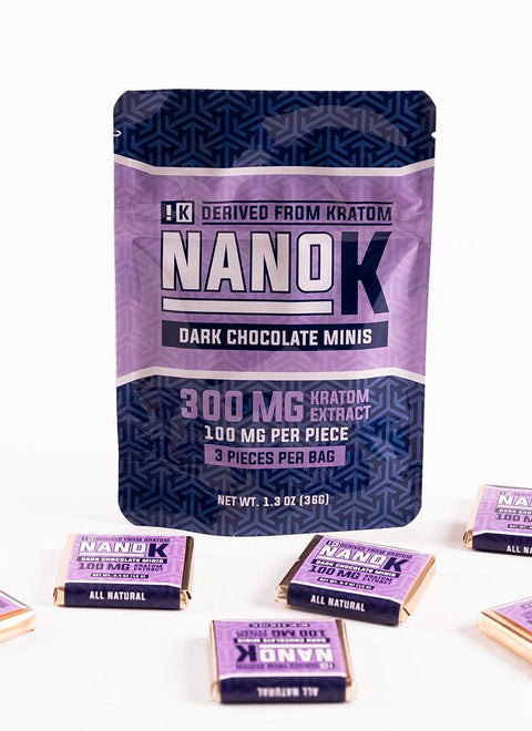 NANO K - Kratom Chocolate Bags - 300MG