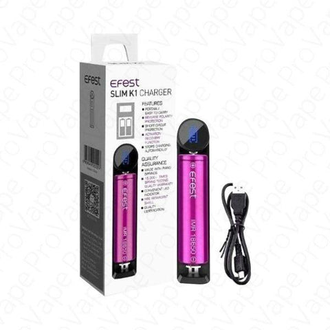 EFEST - SLIM K1 - Single Battery Charger