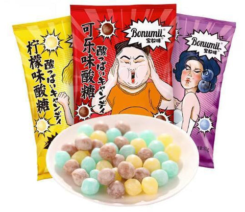 BONUMII Funny Sour Candy (China) - Exotic Snacks
