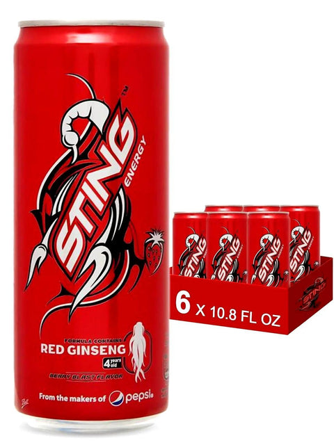 STING ENERGY Ginseng Berry Blast (Vietnam) - Exotic Beverages