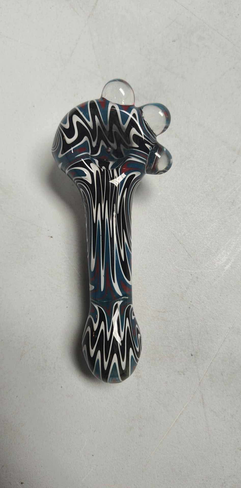 Glass Weed Pipes - Large Rainbow Pipe