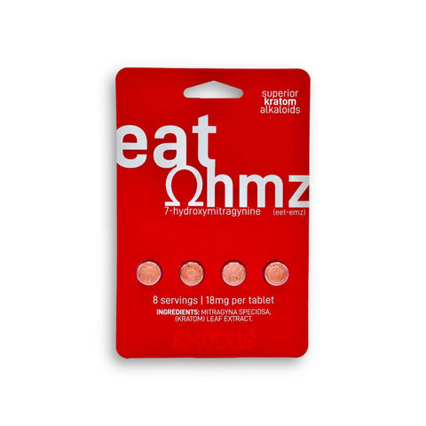 EXODUS - Eat Ohmz 7-HYDROXYMITRAGYNINE Tablets