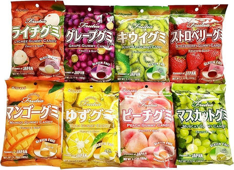 EXOTIC SNACKS - KASUGAI Fruit Gummy