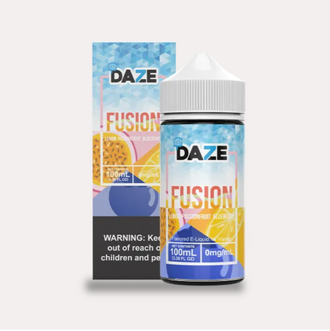 7Daze - Fusion - ICED - Lemon Passionfruit Blueberry (DNR)