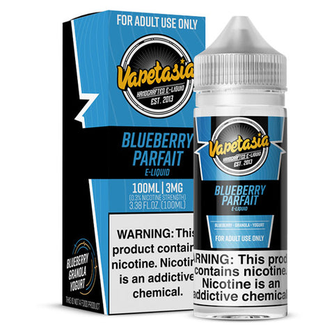 Vapetasia - Blueberry Parfait