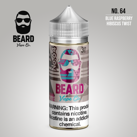 Beard - No. 64 - Blue Raspberry Hibiscus